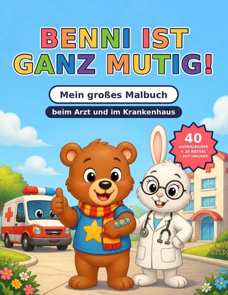 Cover: Benni ist ganz mutig!